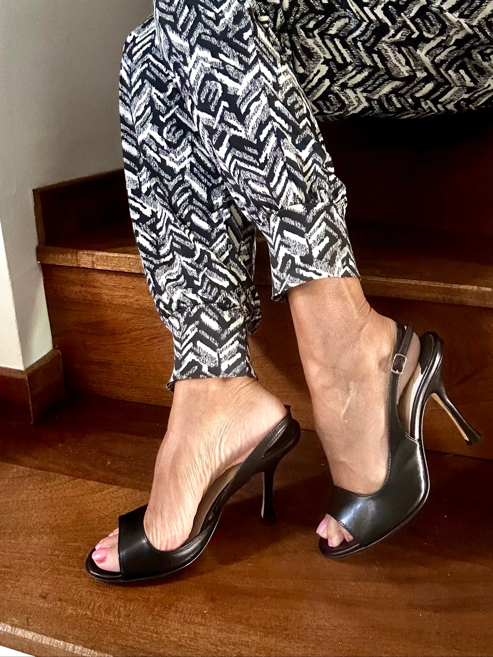 ANNA F. pumps – Black leather – Size 38 – Made in Italy 🇮🇹 – photo 3